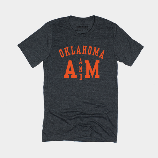 Vintage Oklahoma A and M Baseball T-Shirt Style001
