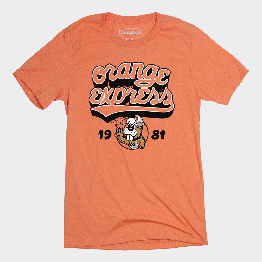 Vintage ‚ÄúOrange Express‚Äù 1981 OSU Basketball Tee