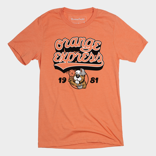 Vintage ‚ÄúOrange Express‚Äù 1981 OSU Basketball Tee