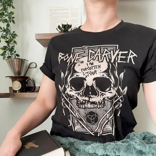 Officially Licensed Bone Carver Shirt ACOTAR Shirt Sarah J Maas Merch Velaris Throne of Glass Crescent City Bookish Shirt