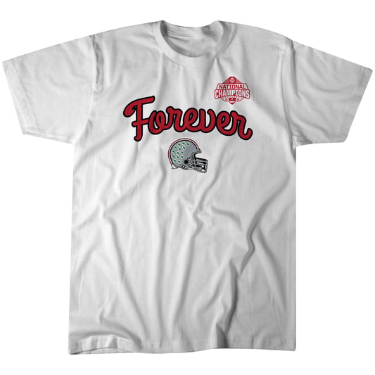 Ohio State Football: Buckeyes Forever National Champs Unisex Tee