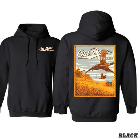 Old Row Outdoors Hoodie - Vibrant Nature Scene, Perfect for Outdoor Enthusiasts and Adventure Seekers, Ideal for Casual Comfort, Cozy and Stylish, Unisex Hoodie for Men and Women Menswear Sweaters