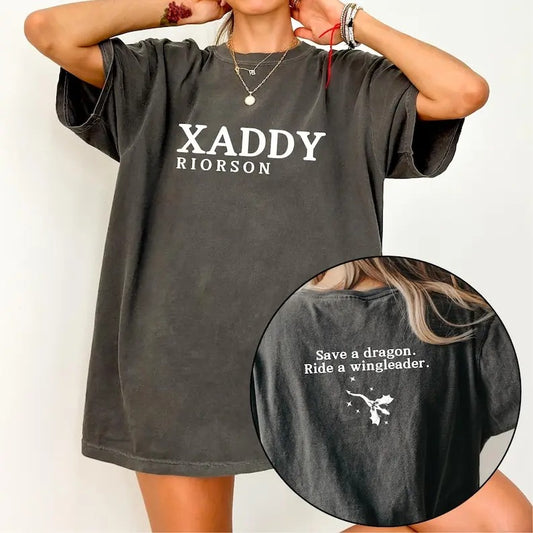 Onyx Xaddy, Xaddy Shirt, Riorson, Xaden, Onyx Fourth Shirt, Dark Academia Storm Wing Merch, Fourth War Collage, Onyx, Romantasy, Fantasy