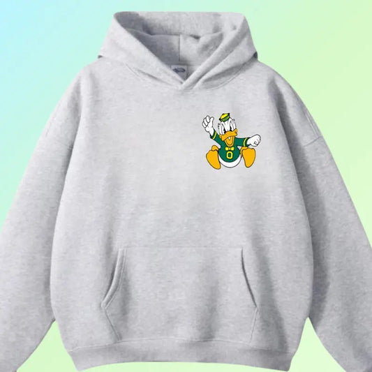 Oregon Ducks Football Pullover Hoodie Unisex 3D All Over Print, Gift For Fan NCAA