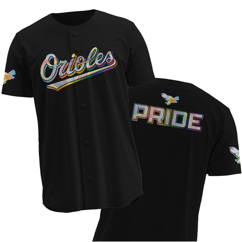Orioles LGBTQ Pride Night Jersey 2025 Giveaway - Grishko.com