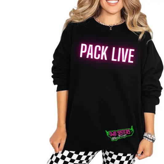 Pack Live: BEANIE, T-Shirt, Sweatshirt, or Hoodie, & Choose Graphic, Shirts for Women, Mom Bundle, Halloween T-Shirts, Skull & Retro Shirts, Womenswear, Cotton, Comfortable