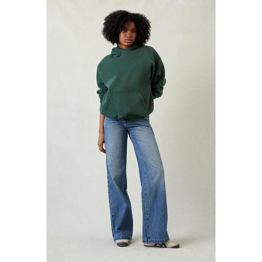 Pacsun Women's Casey Low Rise Baggy Jeans Indigo