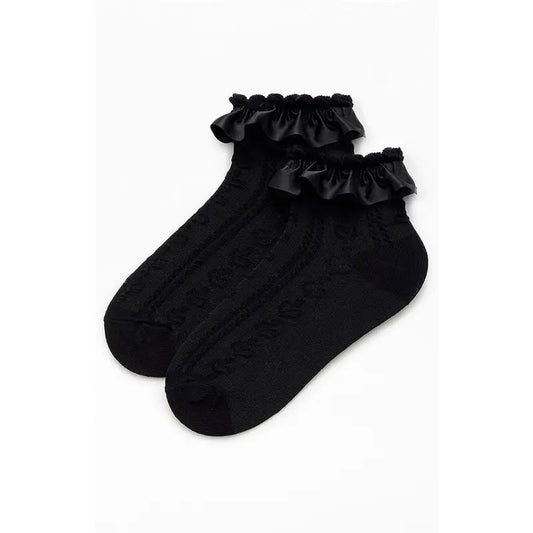 Pacsun Women's Ruffle Ankle Socks