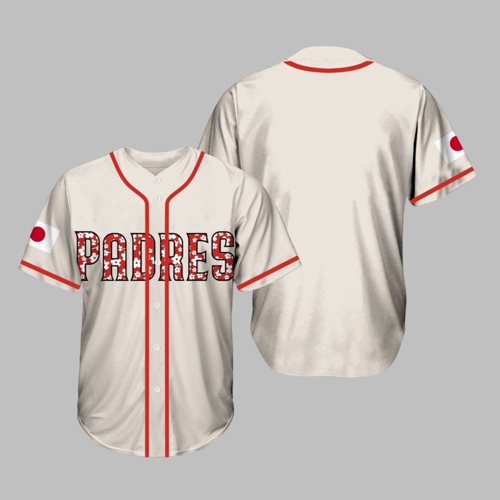 Padres 2025 Japanese Heritage Celebration Jersey Giveaway - Grishko.com