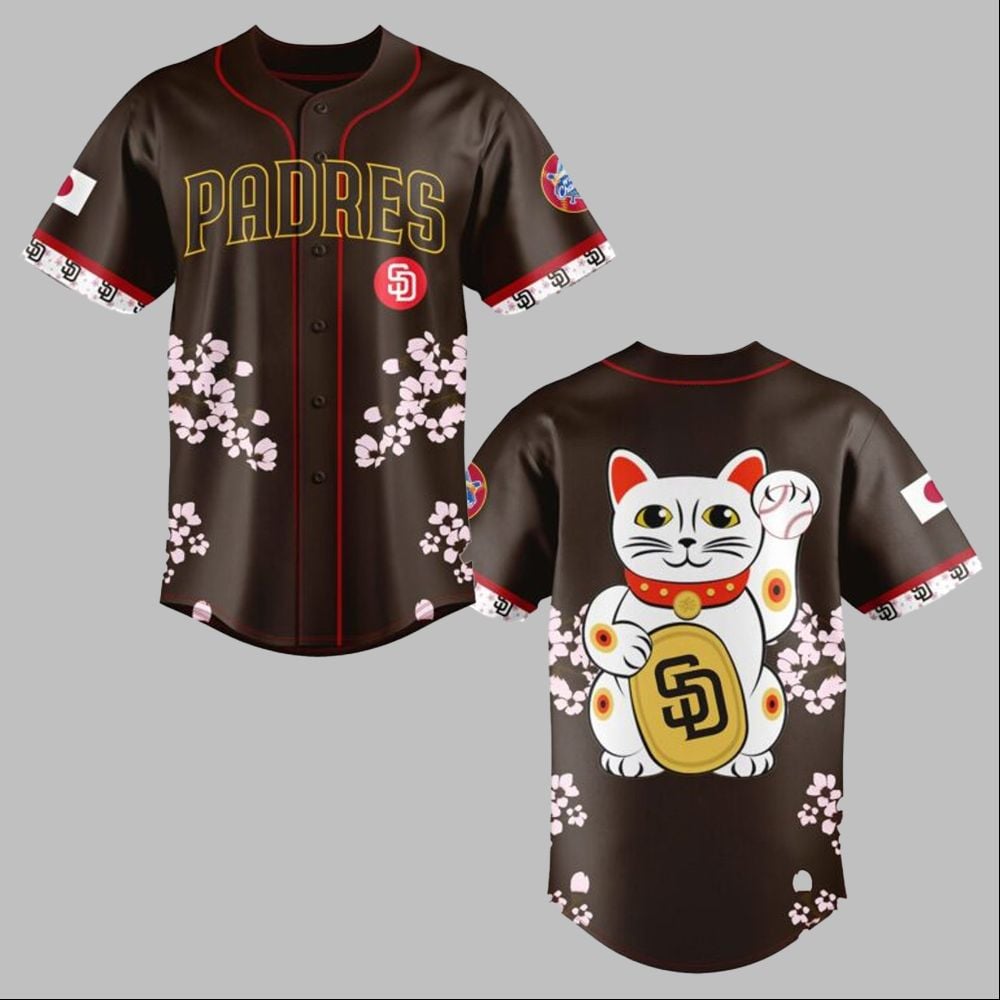 2025 Padres Japanese Heritage Night Jersey - Grishko.com