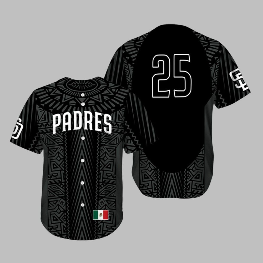 Padres Mexican Heritage Celebration Jersey Giveaway 2025 - Grishko.com