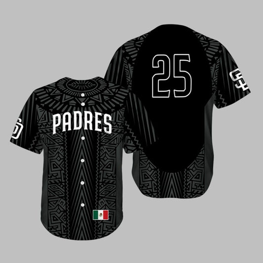 Padres Mexican Heritage Celebration Jersey Giveaway 2025 - Grishko.com