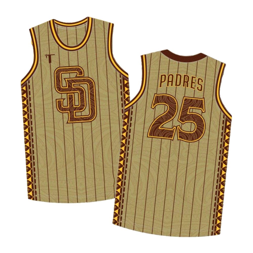 Padres Pacific Islander Heritage Celebration Jersey Giveaway 2025 - Grishko.com
