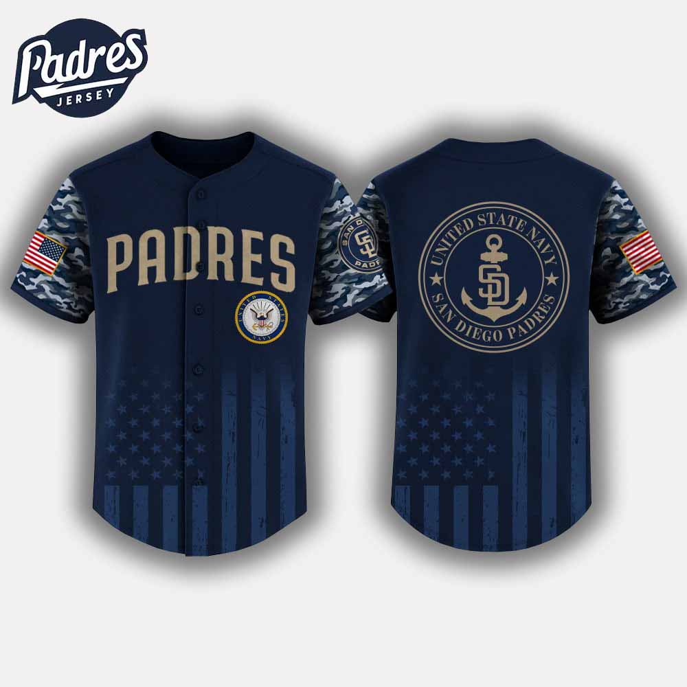 Padres US Navy Appreciation Night 2025 Baseball Jersey - Padres Jersey Oasis: Elevate Your Baseball Style Game
