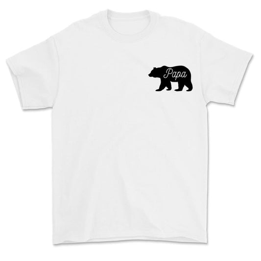 Papa Bear Funny T-shirts, Father Day T-shirt, Dad Gift, T-shirt For Men