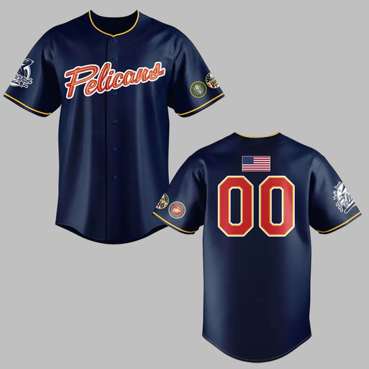 Pelicans 2025 Military Appreciation Night Jersey - Grishko.com