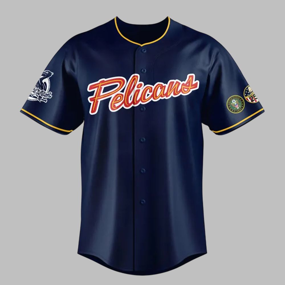 Pelicans 2025 Military Appreciation Night Jersey - Grishko.com