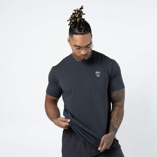 Performance Short Sleeve Shirt - Obsidian Fabric Menswear Top Outdoor