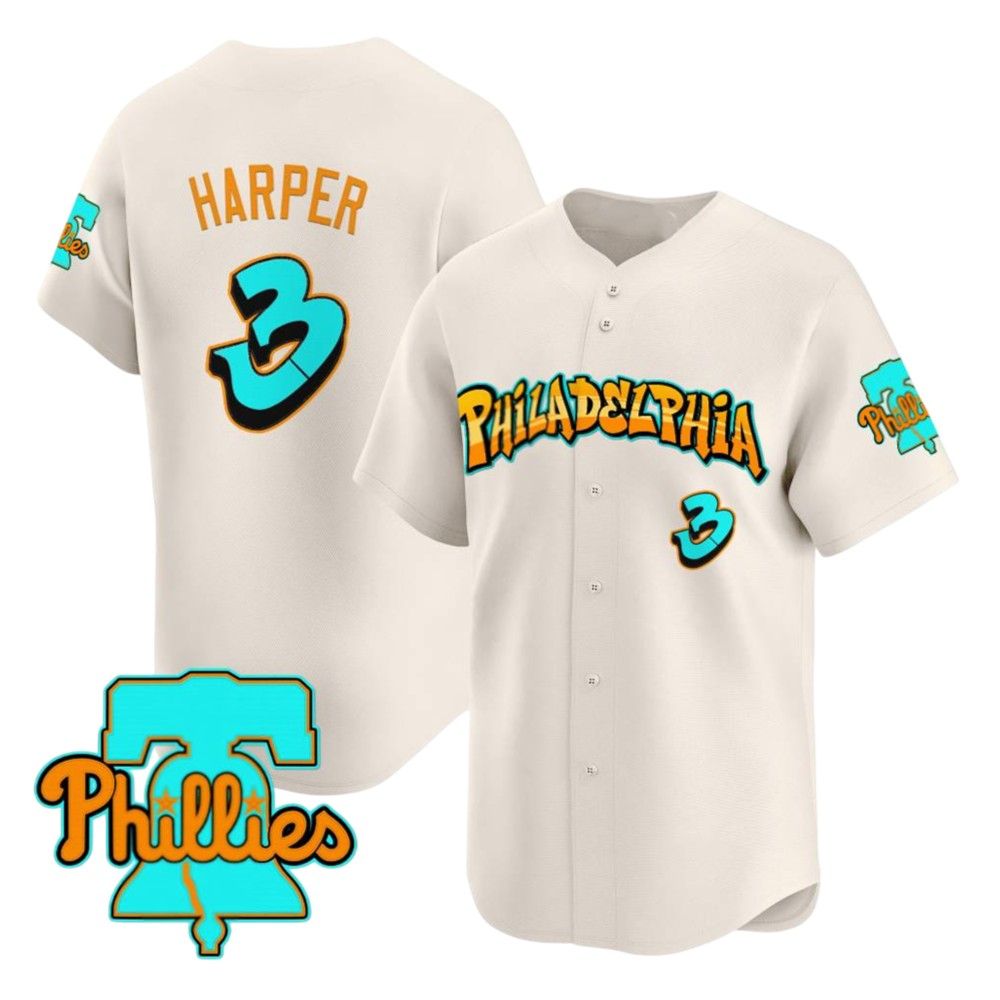 Philadelphia Phillies Harper Jersey 2025 - Grishko.com