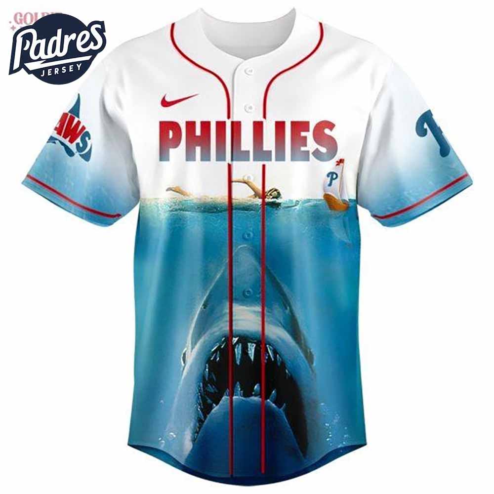Philadelphia Phillies x Jaws 2025 Baseball Jersey - Padres Jersey Oasis: Elevate Your Baseball Style Game