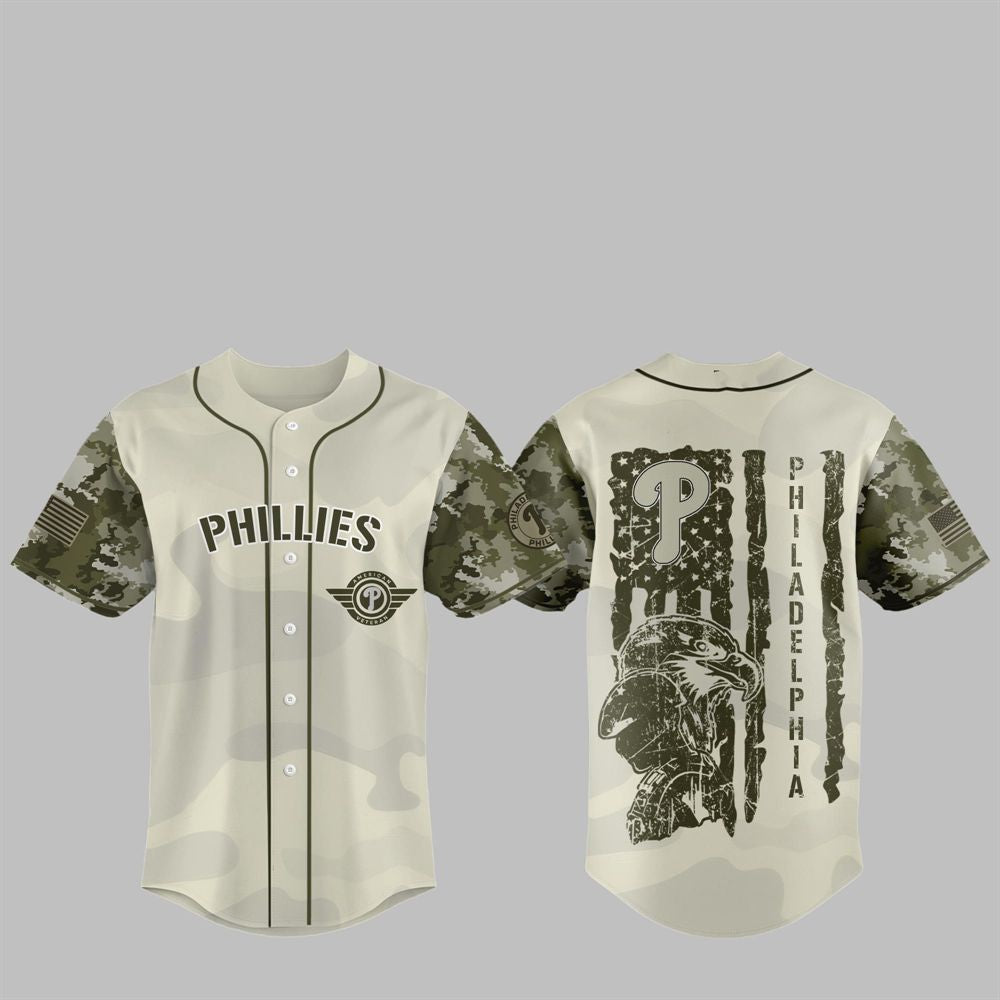 Phillies 2025 Armed Forces Day Night Jersey - Grishko.com