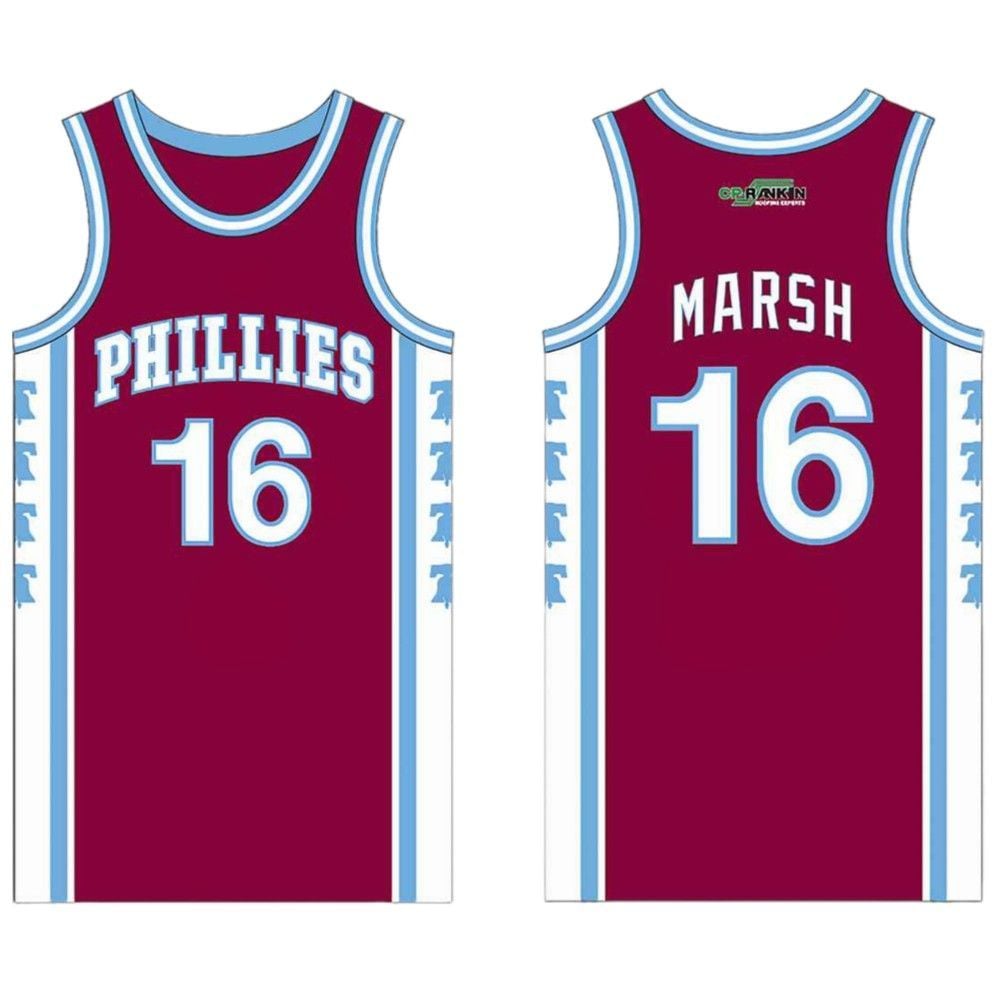 Phillies Brandon Marsh Basketball Jersey Giveaway 2025 - Grishko.com