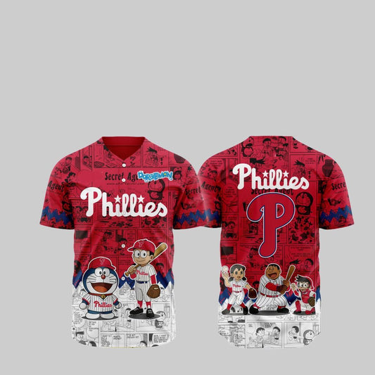 Phillies Doraemon Jersey 2025 - Grishko.com
