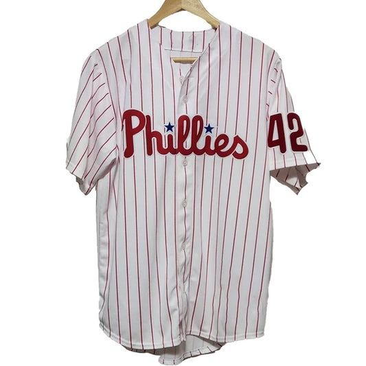 Phillies Jackie Robinson Day 42 Baseball Jersey 2025 - Grishko.com