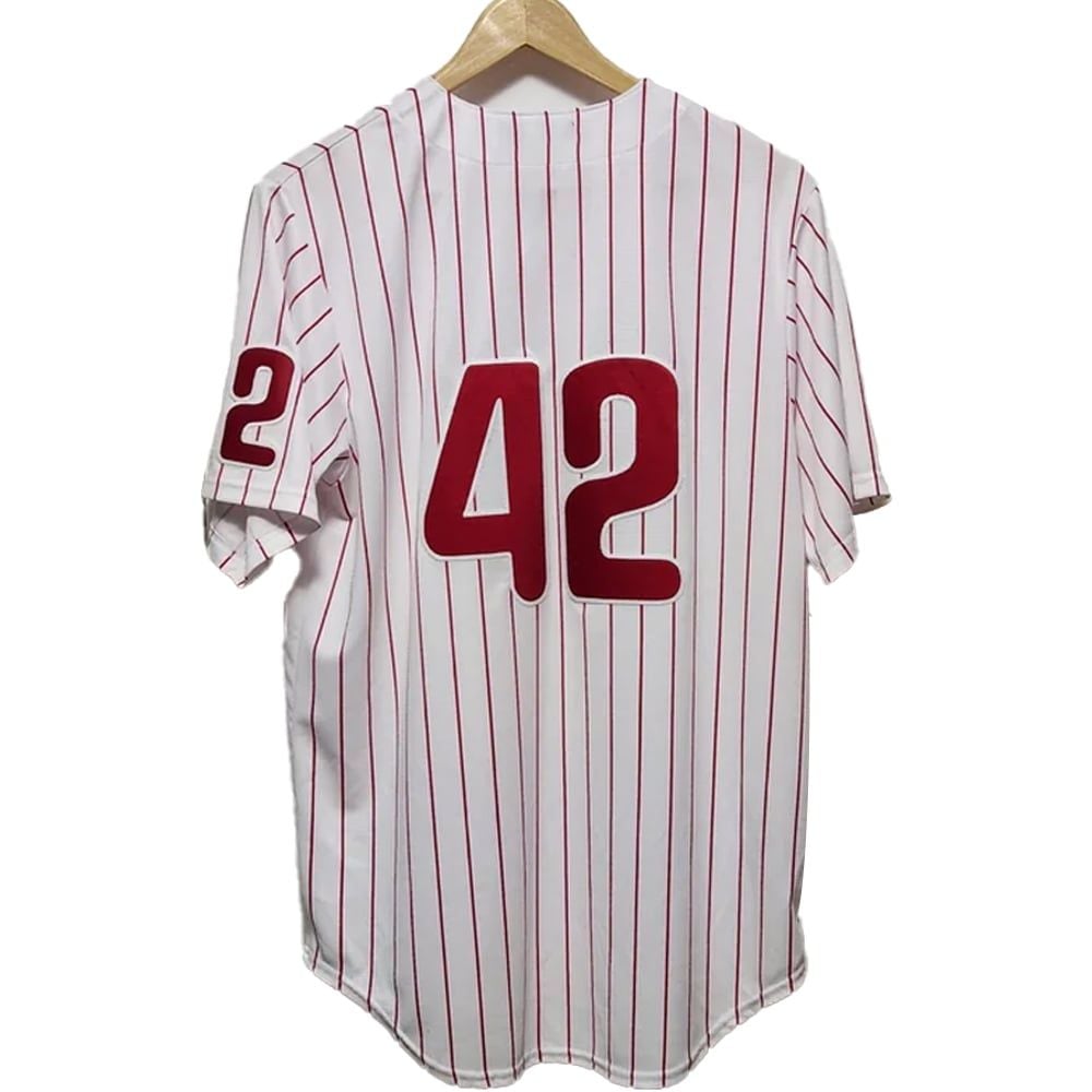 Phillies Jackie Robinson Day 42 Baseball Jersey 2025 - Grishko.com