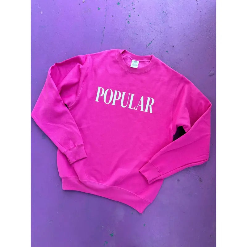 Popular Pink Sweatshirt