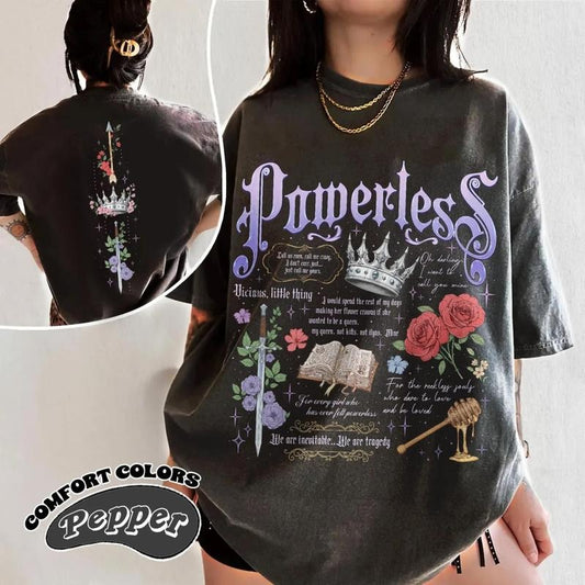 Powerless Book T-Shirt, Kai Azer I Love You Shirt, The Powerless Trilogy Sweatshirt, Reckless Shirt, Romance Novel Shirt