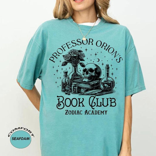 Professor Orion's Book Club Shirt, Zodiac Academy Sweatshirt, Gift For Book Lover, Zodiac Academy The Inner Circle Shirt, Fantasy Reader