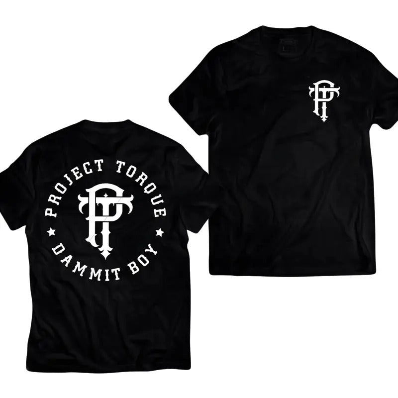 Project Torque All Around PT Dammit Boy Shirt - Men's Apparel, Casual Wear, Automotive Merchandise for Car Lovers Menswear Top