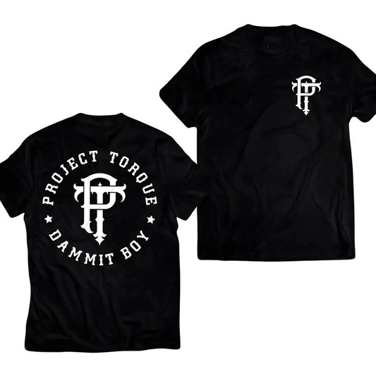 Project Torque All Around PT Dammit Boy Shirt - Men's Apparel, Casual Wear, Automotive Merchandise for Car Lovers Menswear Top