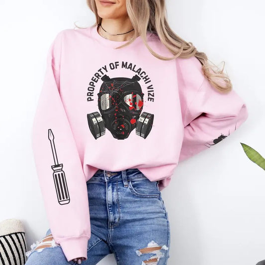 Property Of Malachi Vize Sweatshirt, Little Stranger Hoodie, Leigh Rivers Merch, Dark Romance Shirt, Booktok Sweater