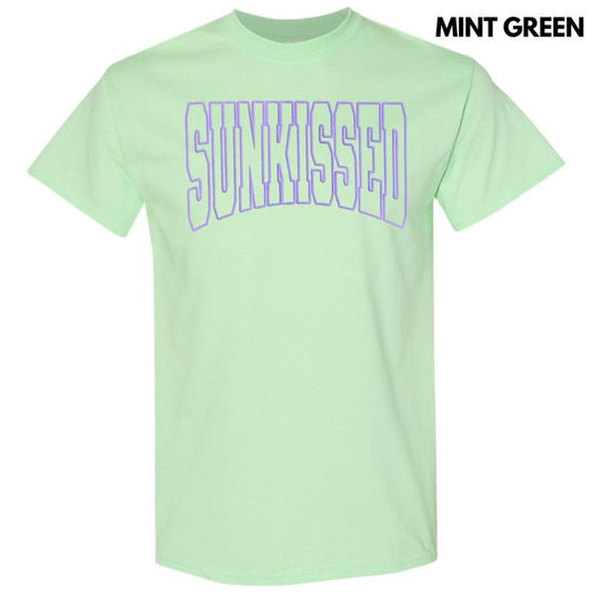 Purple Sunkissed PUFF Gildan Short Sleeve T-Shirt