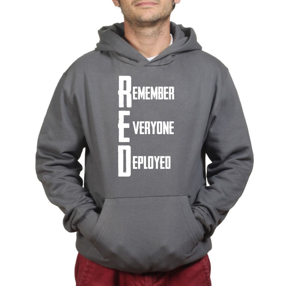 RED Remember Everyone Deployed Hoodie Style001