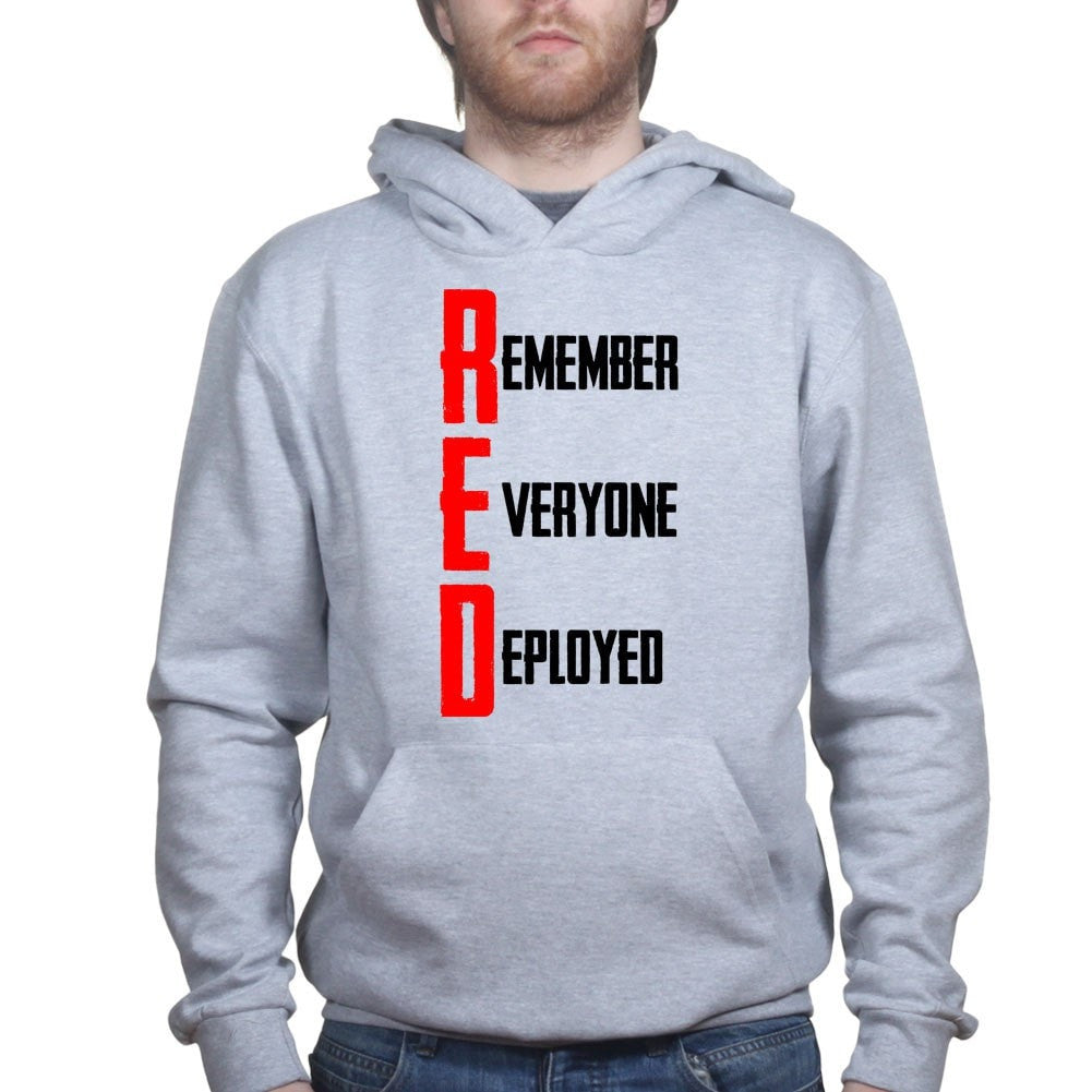 RED Remember Everyone Deployed Hoodie Style001