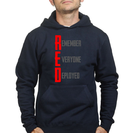 RED Remember Everyone Deployed Hoodie Style001