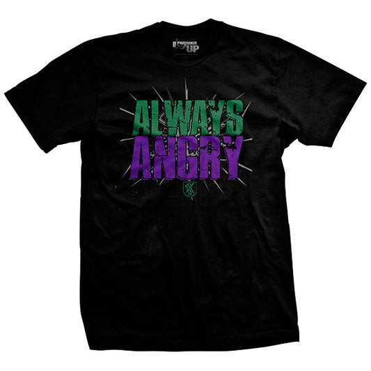 Men's Always Angry T-shirt Style001