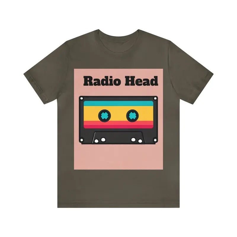 Radio Head - Unisex Jersey Short Sleeve Tee Menswear Top