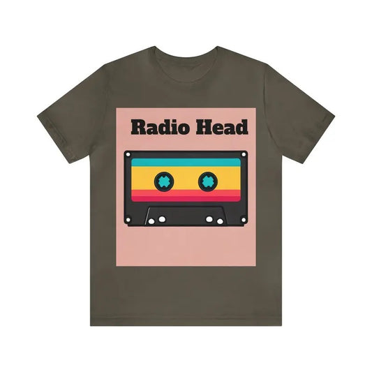 Radio Head - Unisex Jersey Short Sleeve Tee Menswear Top