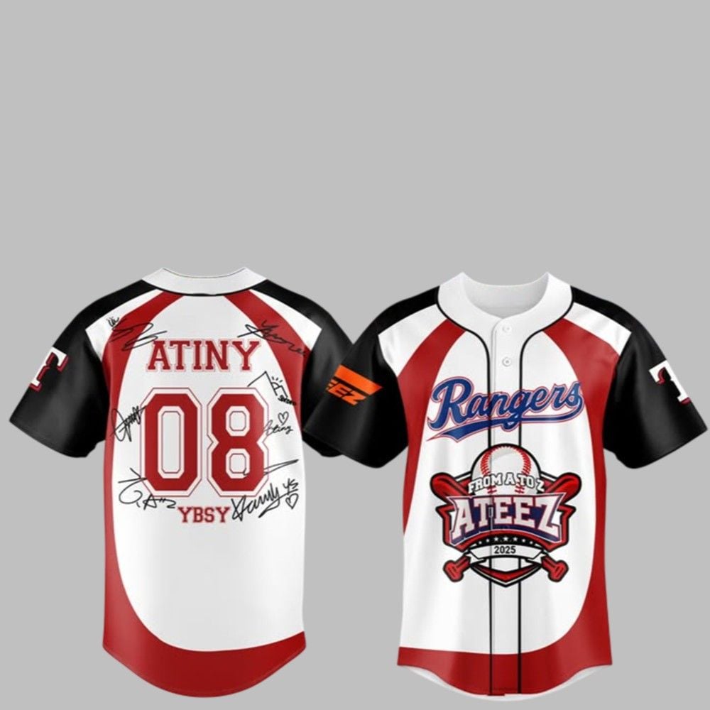 Rangers ATEEZ 2025 World Tour In You Fantasy Jersey - Grishko.com