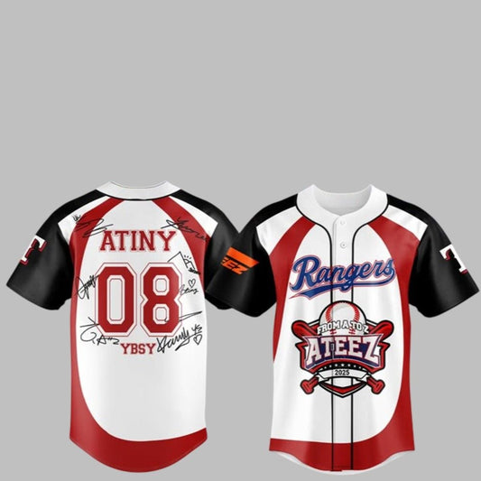 Rangers ATEEZ 2025 World Tour In You Fantasy Jersey - Grishko.com