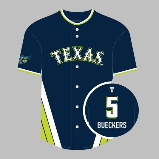 Rangers Dallas Wings Night Jersey 2025 Giveaway - Grishko.com