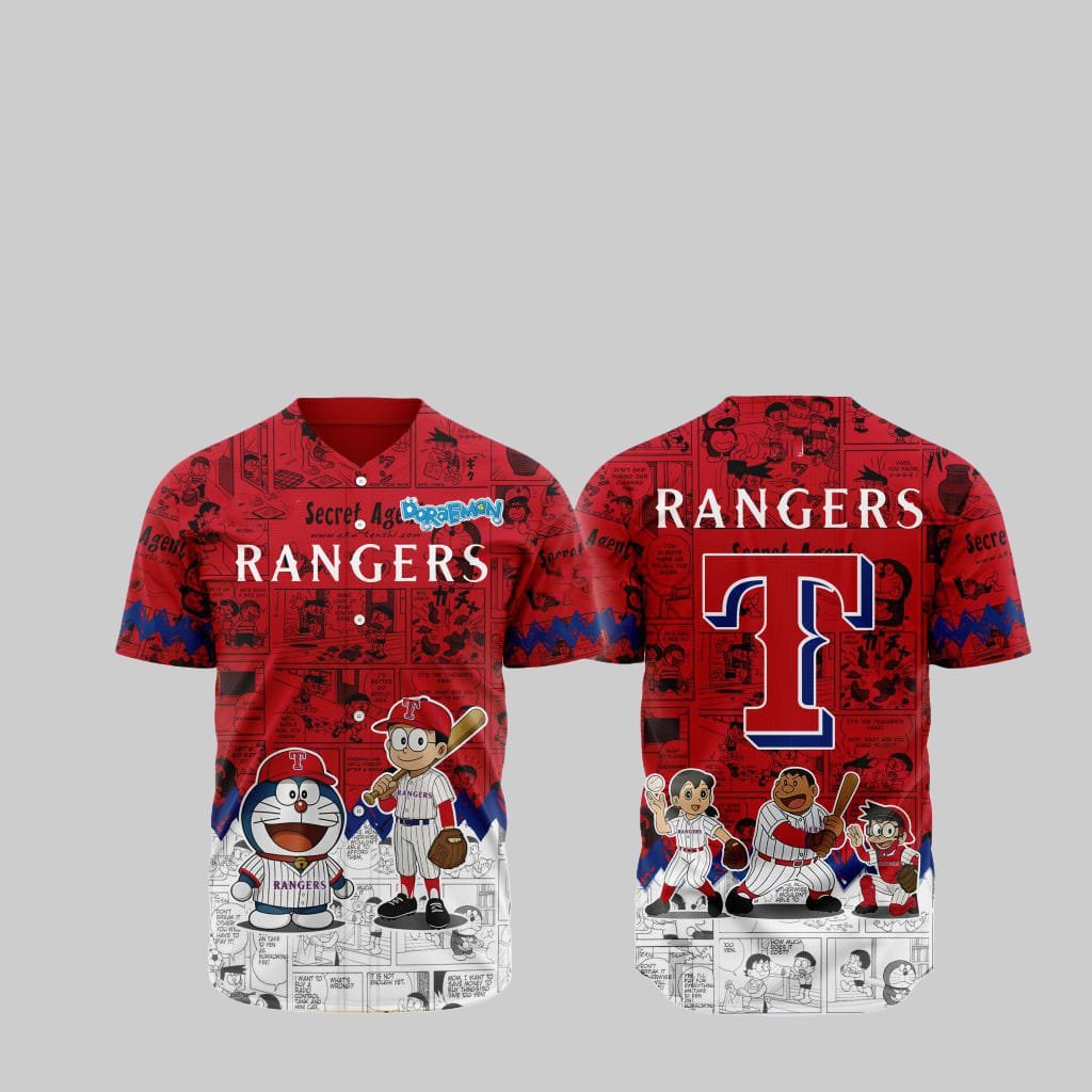 Rangers Doraemon Jersey 2025 - Grishko.com