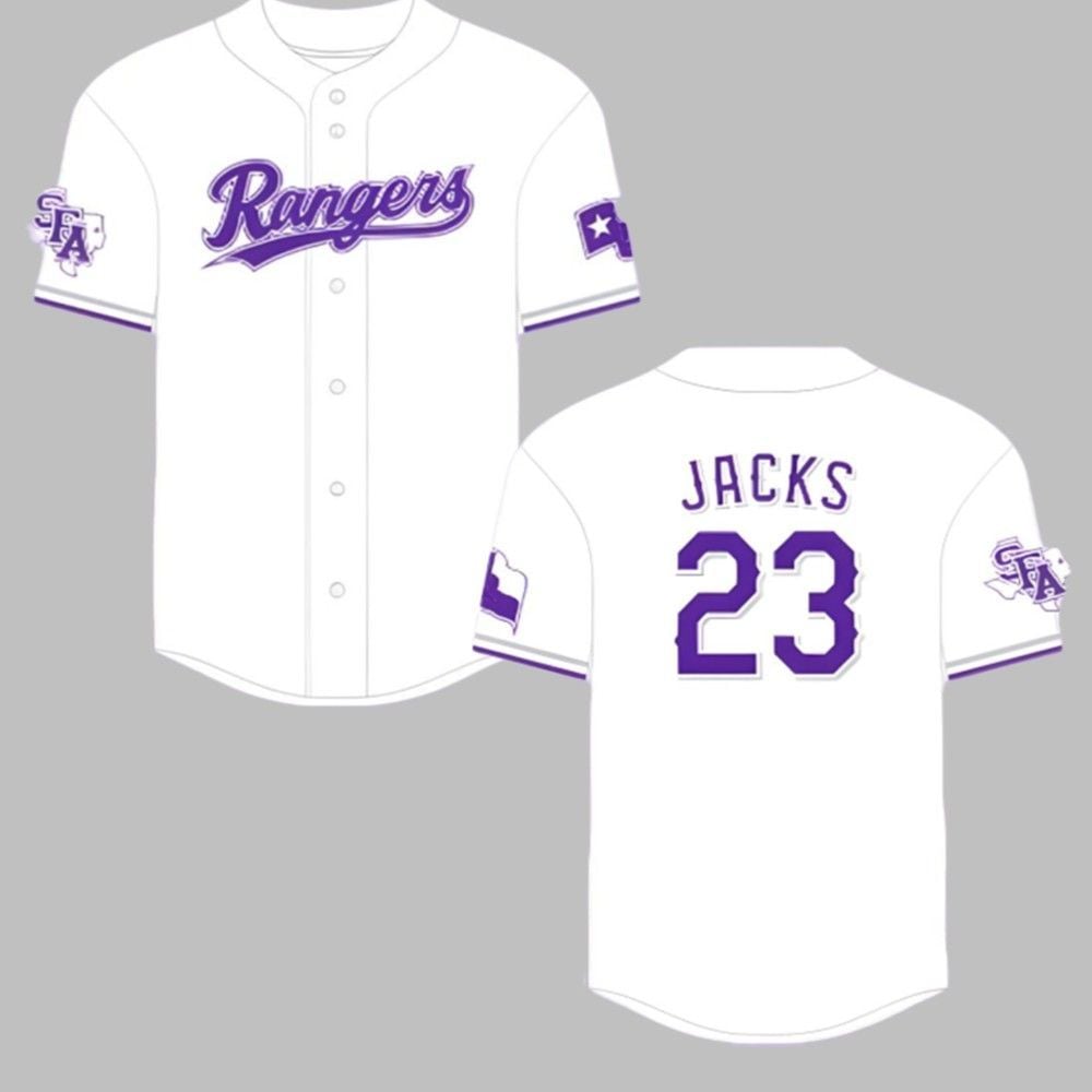 Rangers Stephen F Austin University Jersey Giveaway 2025 - Grishko.com