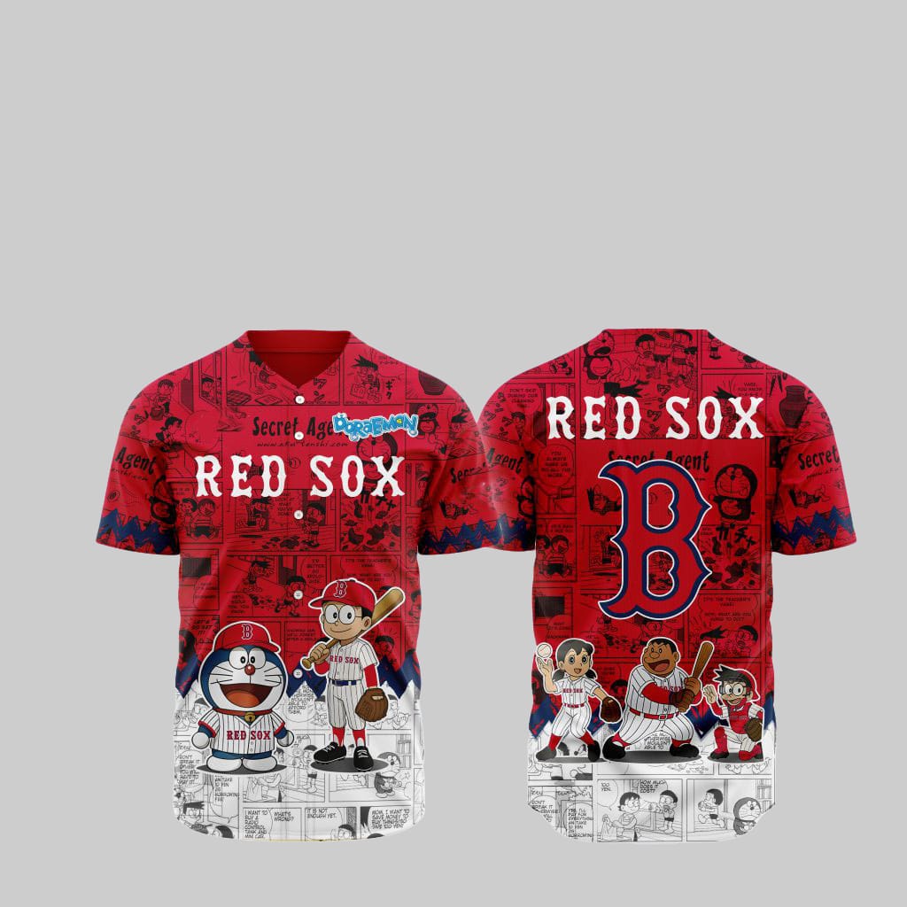 Red Sox Doraemon Jersey 2025 - Grishko.com