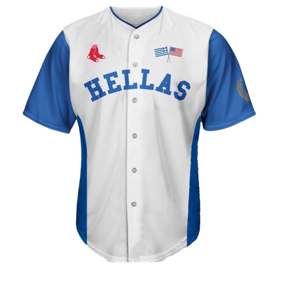 Red Sox Greek American Celebration Jersey 2025 Giveaway - Grishko.com