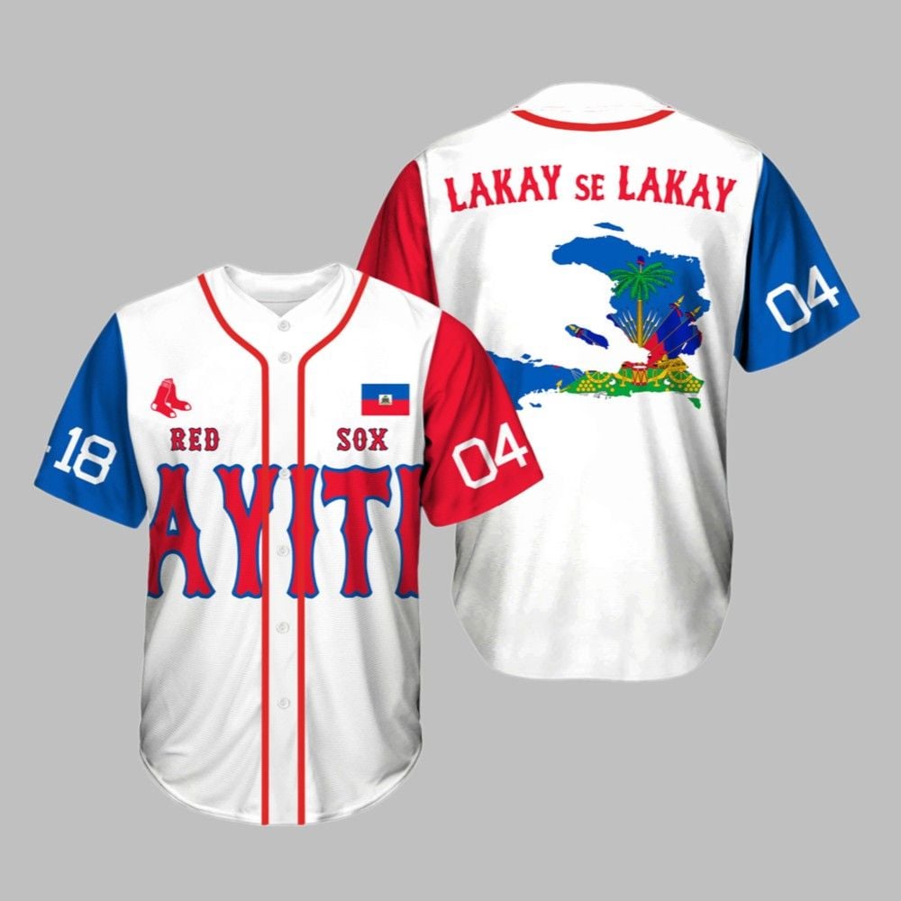 Red Sox Haitian Celebration Jersey 2025 Giveaway - Grishko.com